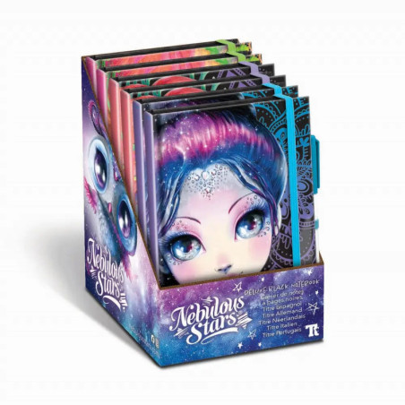 Nebulous Stars® Hochwertige schwarze Notizbücher