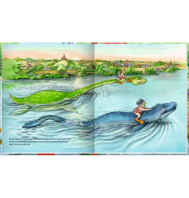 Dinosaurier im Freibad