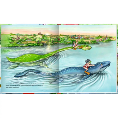 Dinosaurier im Freibad Dinosaurier im Freibad