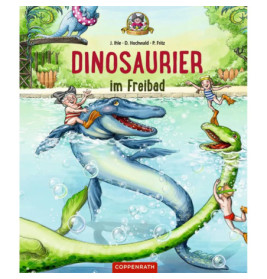 Dinosaurier im Freibad
