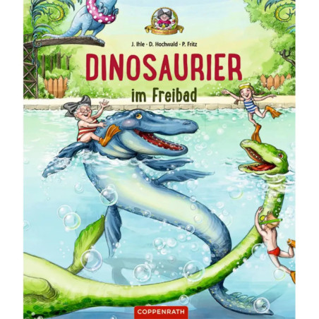 Dinosaurier im Freibad
