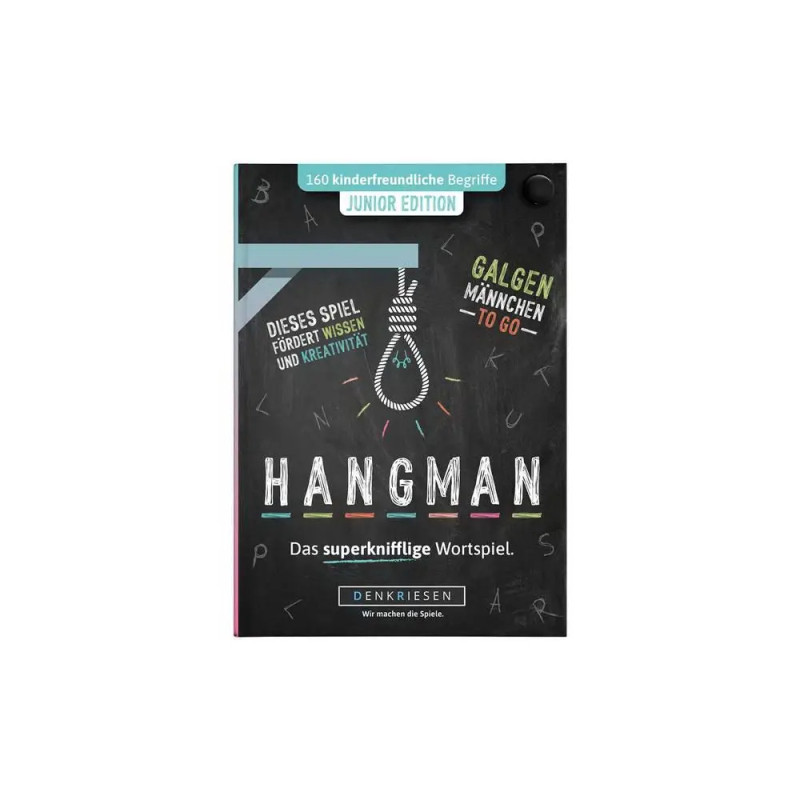 DENKRIESEN - HANGMAN - JUNIOR EDITION - ''Galgenmännchen TO GO''