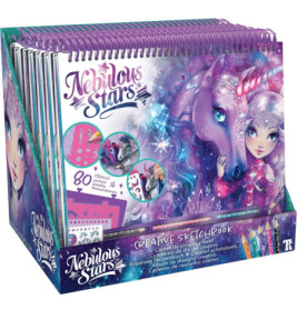 Nebulous Stars Kreatives Skizzenbuch Fantasiepferde Galaxie