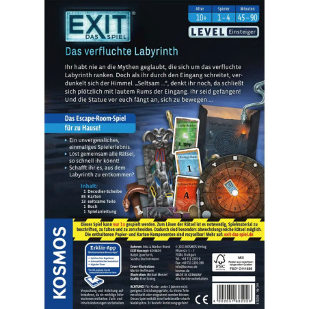 EXIT® Das verfluchte Labyrinth (E) EXIT® Das verfluchte Labyrinth (E)