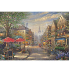Schmidt Spiele Puzzle Thomas Kinkade, Café in München, 1000 Teile