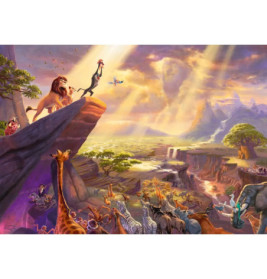 Schmidt Spiele Puzzle Thomas Kinkade, Disney, Der König der Löwen, 1000 Teile