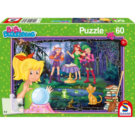 Puzzle, Bibi Blocksberg Voll verhext, 60Teile