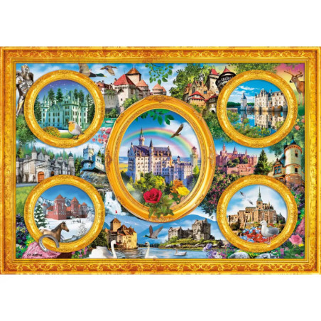 Schmidt Spiele Puzzle Schlösser 1000 Teile