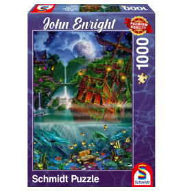 Schmidt Spiele Puzzle Versunkener Schatz 1000 Teile