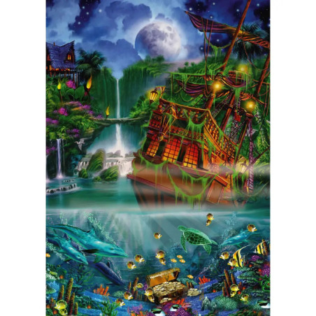 Schmidt Spiele Puzzle Versunkener Schatz 1000 Teile