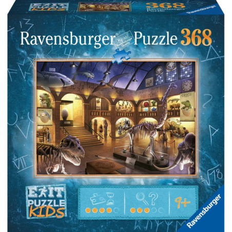 Ravenburger 12925 Puzzle EXIT Puzzle Kids Im Naturkundemuseum 369 Teile