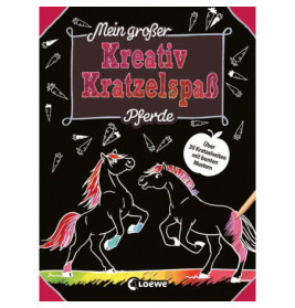 Loewe Mein großer Kreativ-Kratzelspaß: Pferde