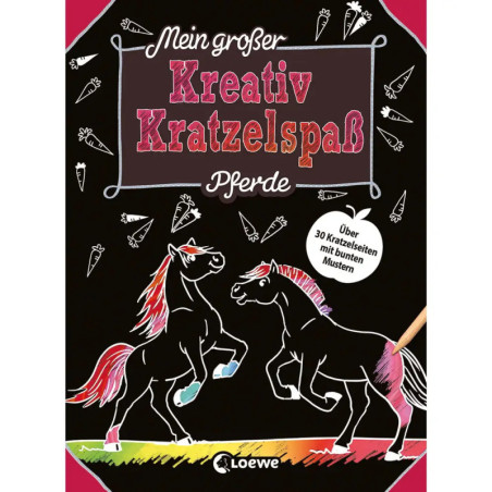 Loewe Mein großer Kreativ-Kratzelspaß: Pferde