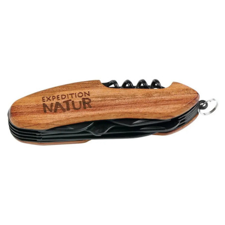 Expedition Natur Outdoor-Taschenmesser mit Holzgriff