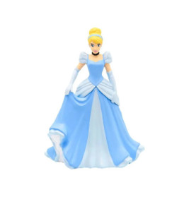 Figur einer Frau in hellblauem Ballkleid, weißen Handschuhen und blonden Haaren im Dutt.