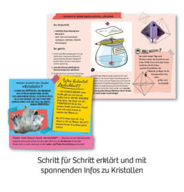 Kosmos Kristall-Zucht