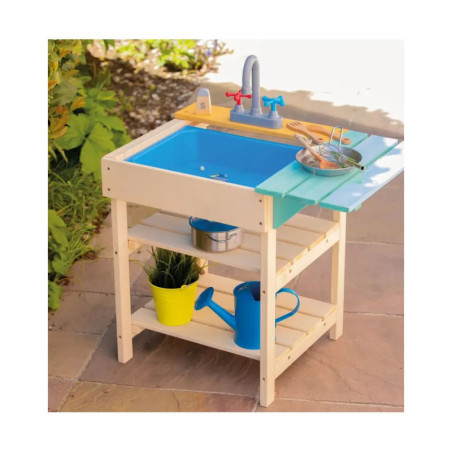 Kinder-Matschküche Aus Holz