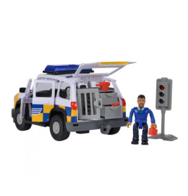 Simba Feuerwehrmann Sam Polizeiauto 4x4 mit Figur