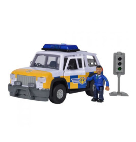 Simba Feuerwehrmann Sam Polizeiauto 4x4 mit Figur