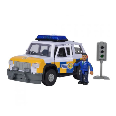 Simba Feuerwehrmann Sam Polizeiauto 4x4 mit Figur