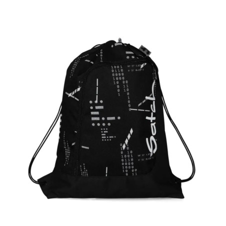 satch Gym Bag black, reflective, Ninja Matrix