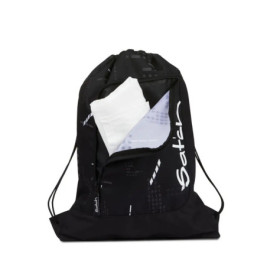 satch Gym Bag black, reflective, Ninja Matrix