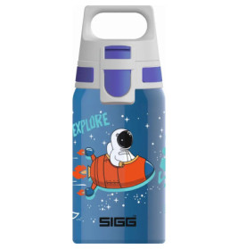 SIGG Shield One Space 0.5L  mit WMB ONE TOP, BPA frei, Auslaufsicher, Co tauglich