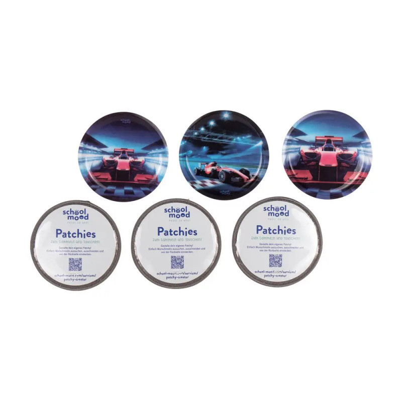 6er Patchy-Set Formel 1
