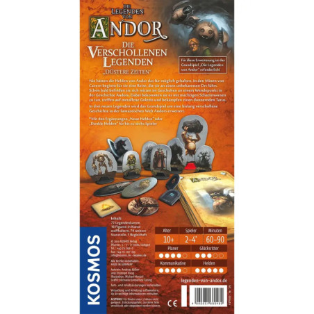 Kosmos Die Legenden von Andor - Die verschollenen Legenden Düstere Zeiten