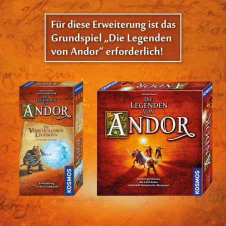 Kosmos Die Legenden von Andor - Die verschollenen Legenden Düstere Zeiten