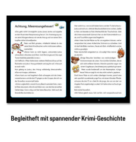 Kosmos Krimipuzzle Die drei ??? Kids 150 Teile / Achtung, Meeresungeheuer!