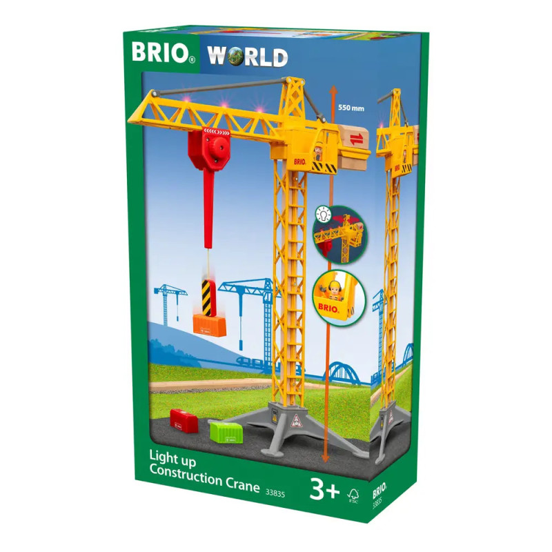Ravenburger 63383500 Großer Baukran mit Licht RW Accessories