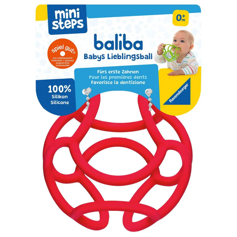 Ravenburger 4148 baliba - Babys Lieblingsball rot