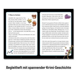 Kosmos Krimipuzzle Die drei ??? Kids 200 Teile / T-Rex in Action