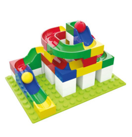 HUBELINO Kugelbahn Baukasten mini (45-teilig)