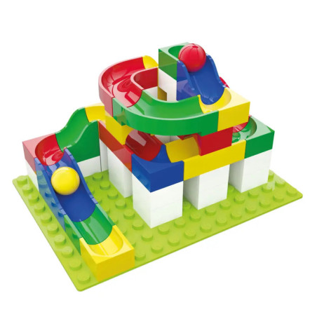 HUBELINO Kugelbahn Baukasten mini (45-teilig)