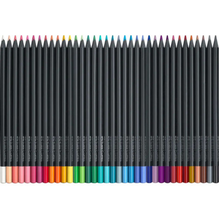 Faber-Castell Buntstifte Black Edition 36er Kartonetui