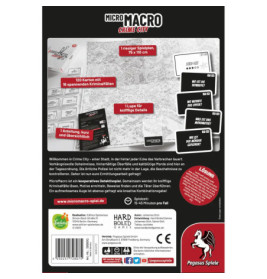 MicroMacro: Crime City (Edition Spielwiese)