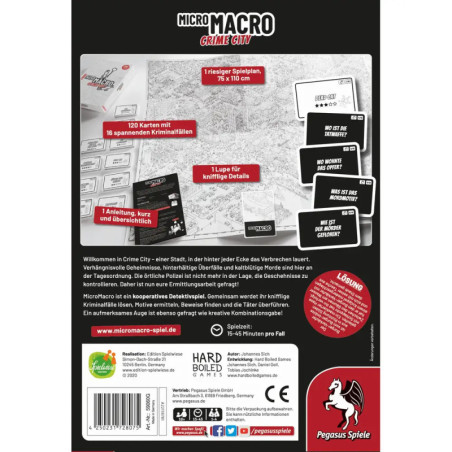 MicroMacro: Crime City (Edition Spielwiese) MicroMacro: Crime City (Edition Spielwiese)