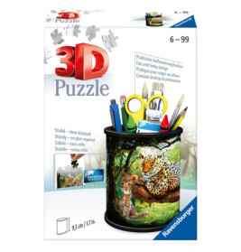 Ravenburger 11263 Puzzle Utensilo - Raubkatzen 3D 54 Teile