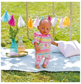 Zapf 830161 BABY born Deluxe Trendy Poncho 43 cm