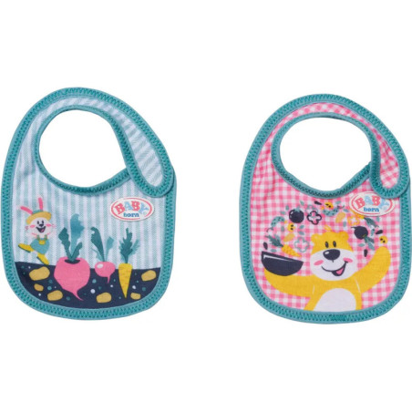 Zapf 830840 BABY born Lätzchen 43 cm, sortiert