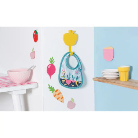 Zapf 830840 BABY born Lätzchen 43 cm, sortiert