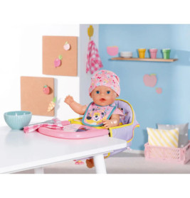 Zapf 830840 BABY born Lätzchen 43 cm, sortiert