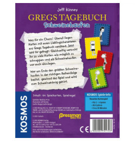 Kosmos Kartenspiel Gregs Tagebuch - Schweinehaufen