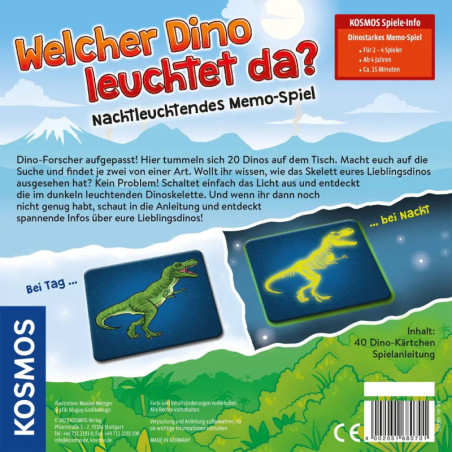 Kosmos Welcher Dino leuchtet da?