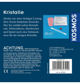 Kosmos Rote Kristalle selbst züchten