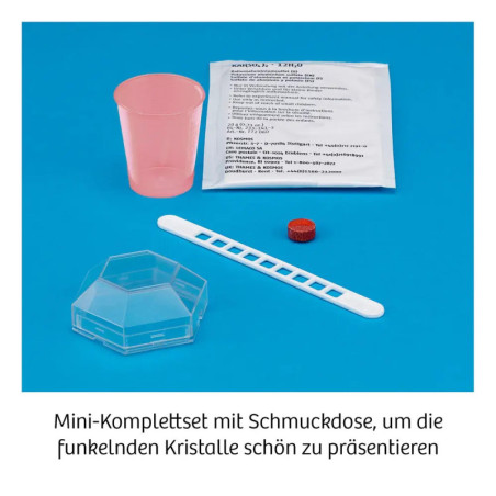 Kosmos Rote Kristalle selbst züchten