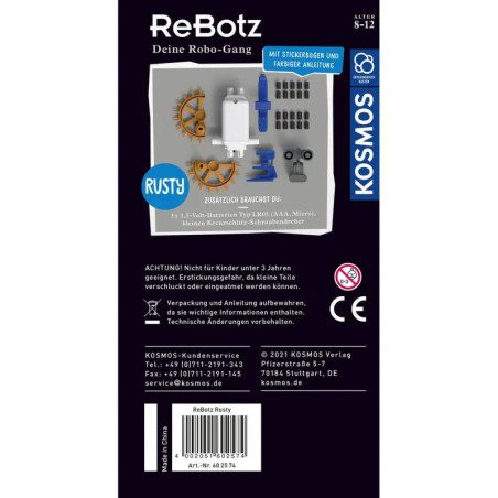 Kosmos ReBotz - Rusty der Crawling-Bot Kosmos ReBotz - Rusty der Crawling-Bot