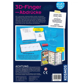Kosmos Fun Science 3D-Fingerabdrücke